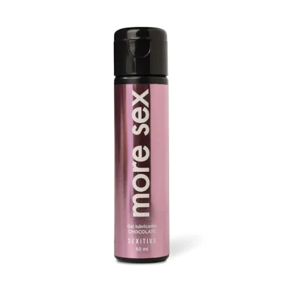 Gel lubricante intimo saborizado More Sex Chocolate 